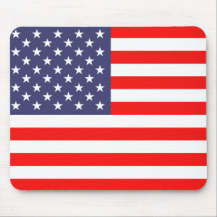 American flag mouse pad
