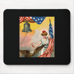American Flag Mouse Pad