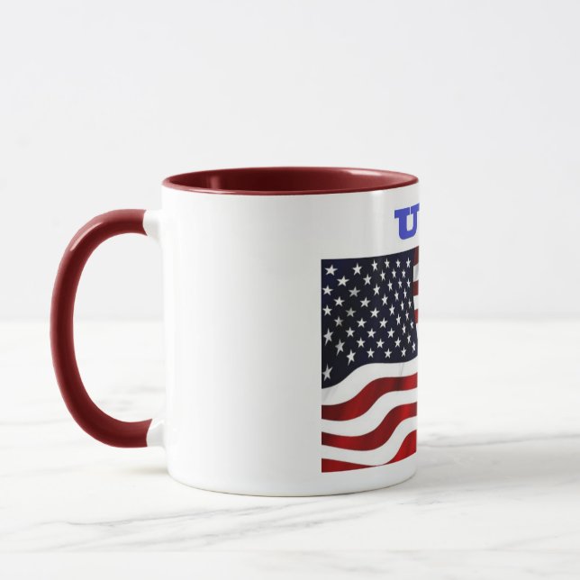 American flag mug (Left)