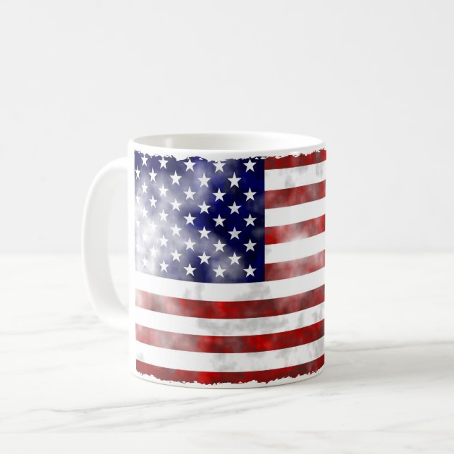 American Flag Mug (Front Left)