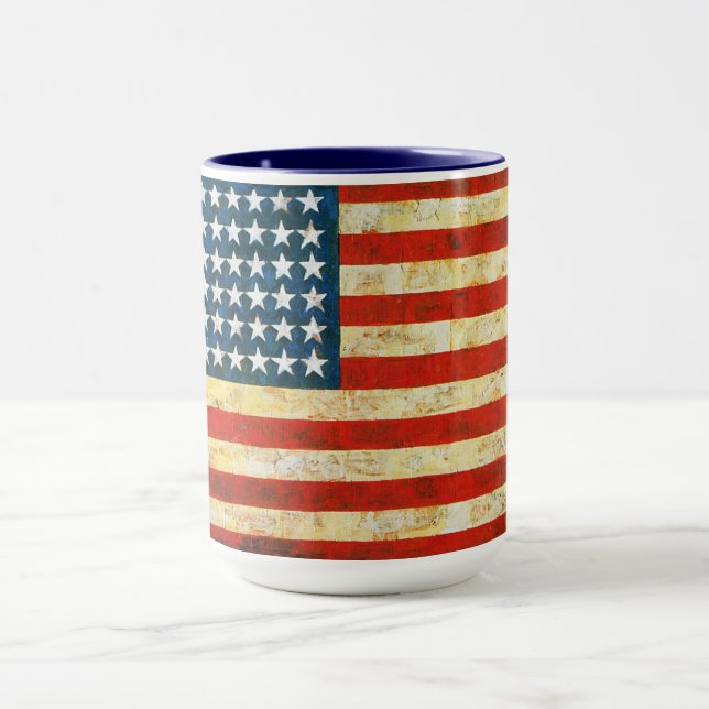 American Flag Mug (Center)