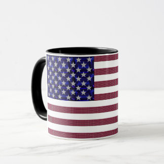 American Flag Mug