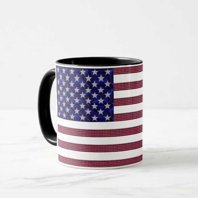 American Flag Mug (Front Left)