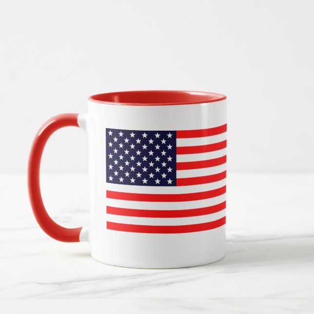 American Flag Mug (Left)