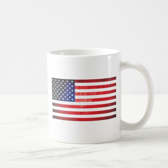 American Flag Mug
