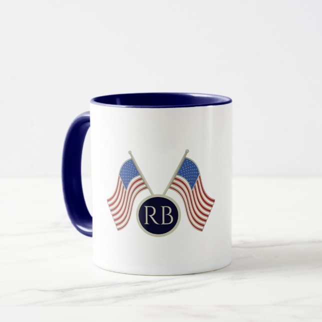 American Flag Mug (Front Left)