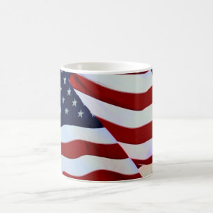 American Flag Mug