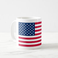 American Flag Mug Patriotic USA