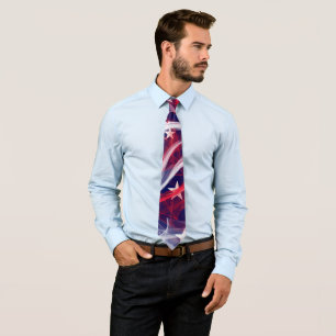 American Flag neck Tie