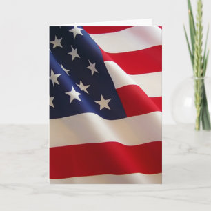 American Flag Note Cards