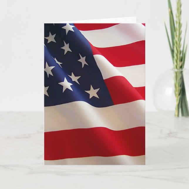 American Flag Note Cards (Front)