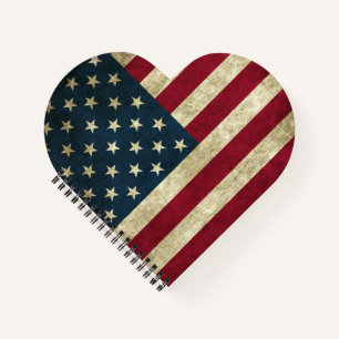 American Flag Notebook