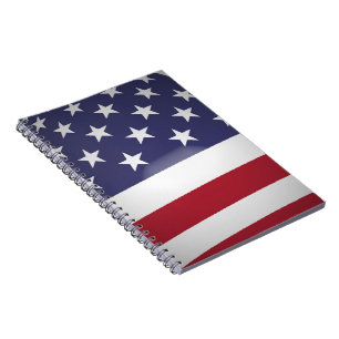 AMERICAN FLAG NOTEBOOK