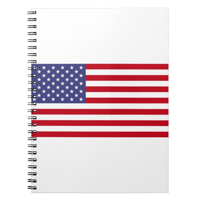 American Flag Notebook (Front)