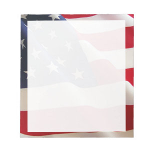 American Flag Notepad