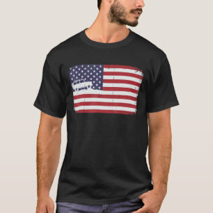 American Flag Offroad July 4th Off Road 4x4 Offroa T-Shirt