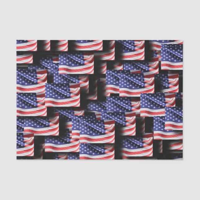 American Flag, Old Glory Tissue Paper (Front)