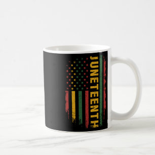 American Flag Pan African Colours For Celebrating Coffee Mug