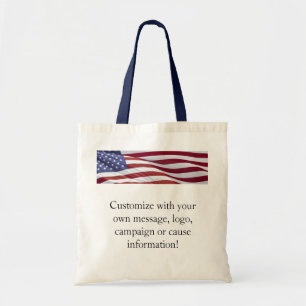 American Flag Patriotic Bag