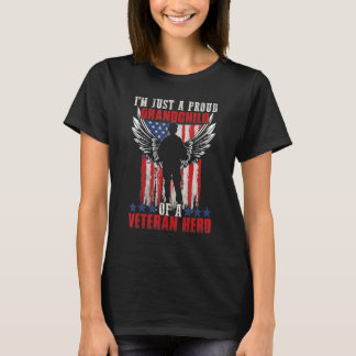 American Flag Patriotic Day Veterans Day for Kids T-Shirt