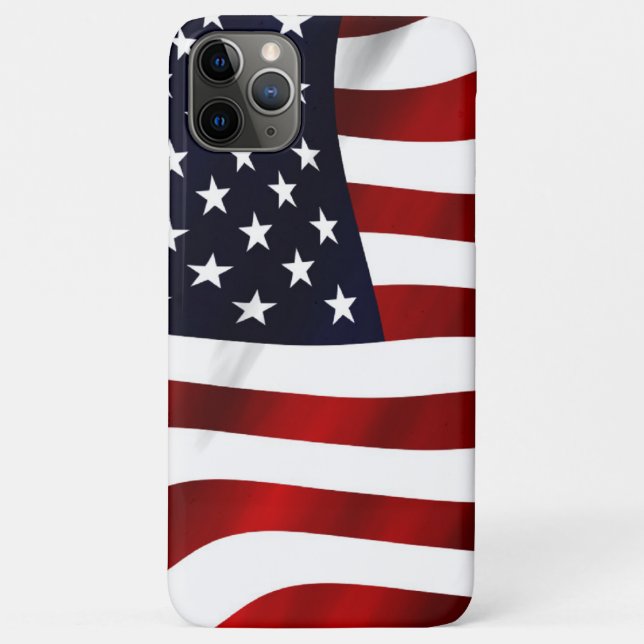 American Flag Patriotic Independence Day Case-Mate iPhone Case (Back)