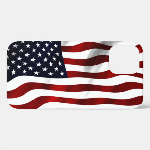 American Flag Patriotic Independence Day iPhone 12 Pro Case