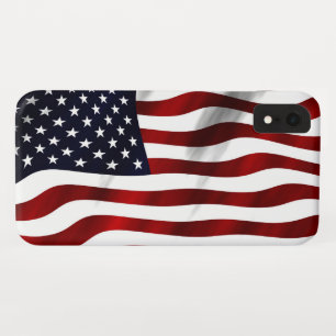 American Flag Patriotic Independence Day iPhone XR Case