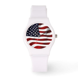 American Flag Patriotic Independence Day Watch
