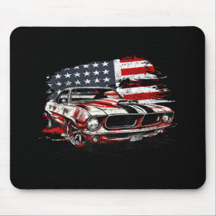 American Flag Patriotic Mouse Mat