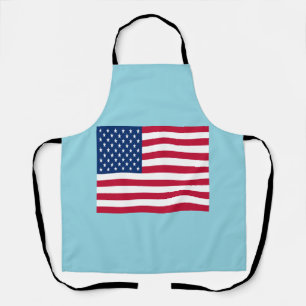 American Flag Patriotic Party  Apron