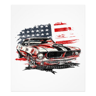 American Flag Patriotic  Photo Print