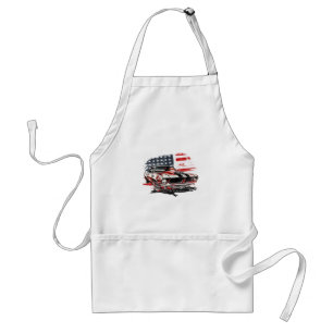 American Flag Patriotic Standard Apron