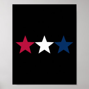 American Flag Patriotic Stars Usa  Poster