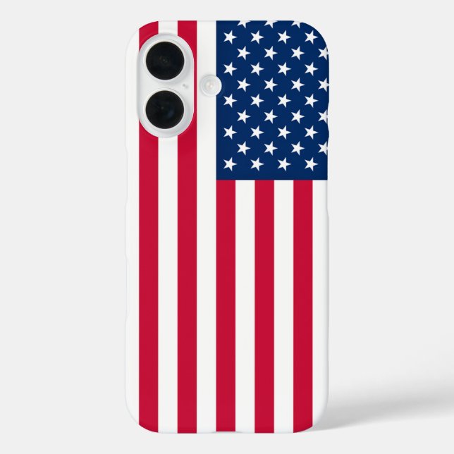 American Flag Patriotic USA Case-Mate iPhone Case (Back)
