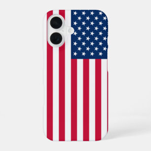 American Flag Patriotic USA iPhone 16 Case