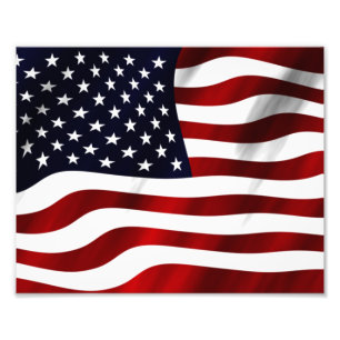 American Flag Photo Print