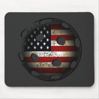 American Flag Pickle Ball USA Mouse Mat