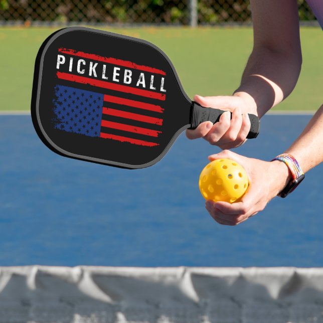 American Flag Pickleball Paddle (Insitu)