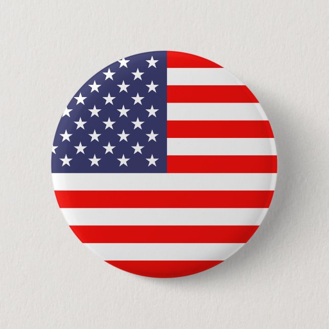 American flag pinback buttons (Front)