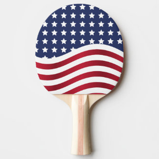 American Flag Ping Pong Paddle
