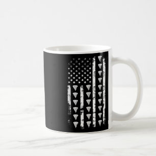 American Flag Pizza Food Usa Patriotism Patriot So Coffee Mug