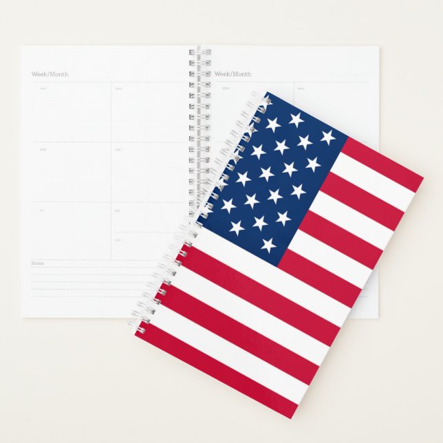 American Flag Planner (Display)