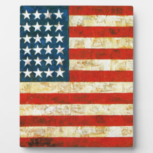 American Flag Plaque