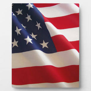 American Flag Plaque