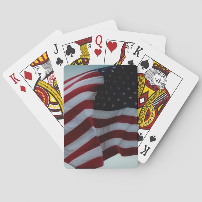 American Flag Playing Cards (Back)