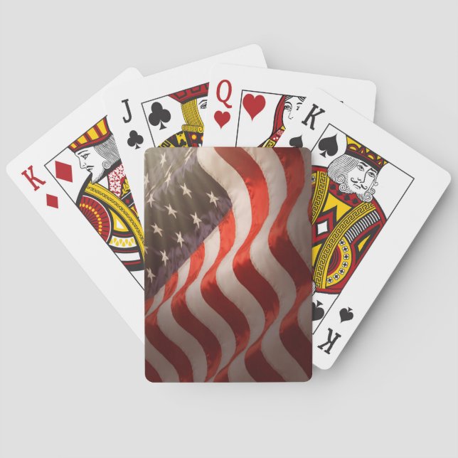 American Flag Playing Cards (Back)