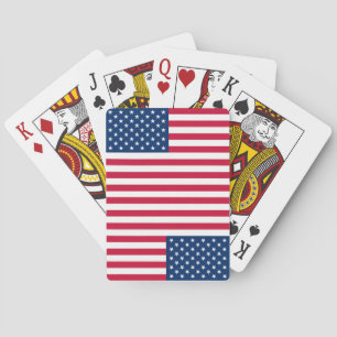 American Flag Playing Cards Patriotic