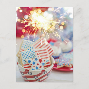 American Flag Post Card