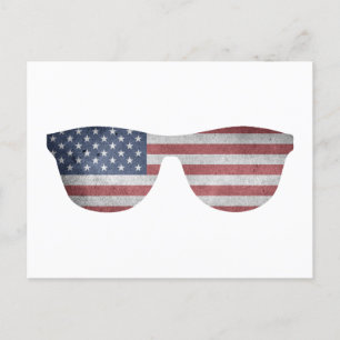 American Flag Post Card
