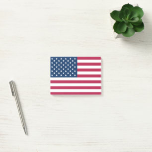 American flag post-it notes